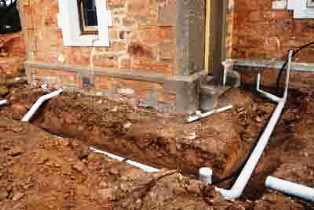 outside drainage Harold Wood